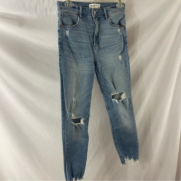 Abercrombie & Fitch Denim - Abercrombie & Fitch High Rise The Super Skinny Ankle jeans